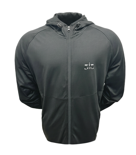 313 Zip Up Hoodie | Full Zip Hoodie with Adjustable Drawstrings